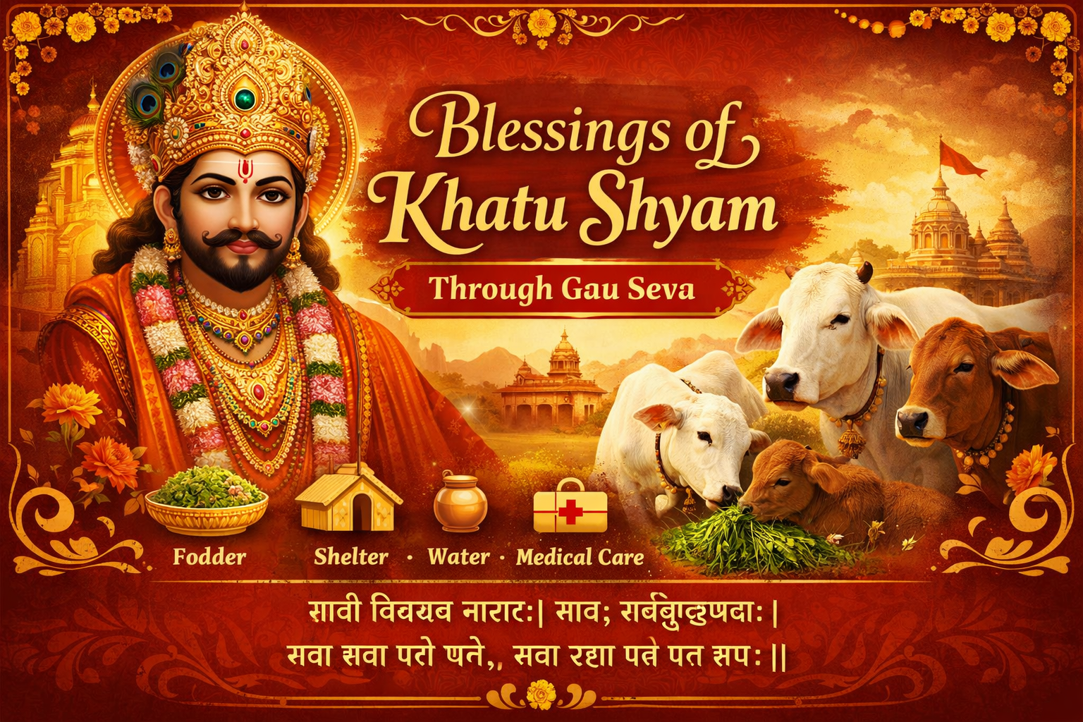 Blessings of Khatu Shyam Through Gau Seva