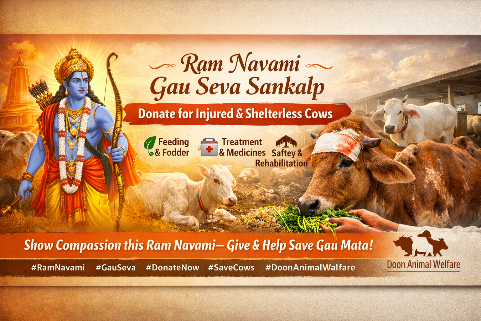 Ram Navami Seva • Gau Seva Campaign