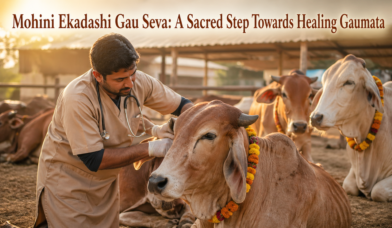 Mohini Ekadashi Gau Seva: A Sacred Step Towards Healing Gaumata