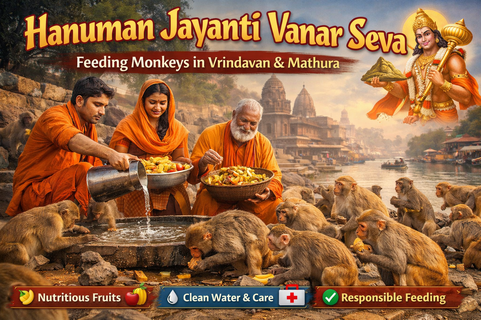 Hanuman Jayanti Vanarseva