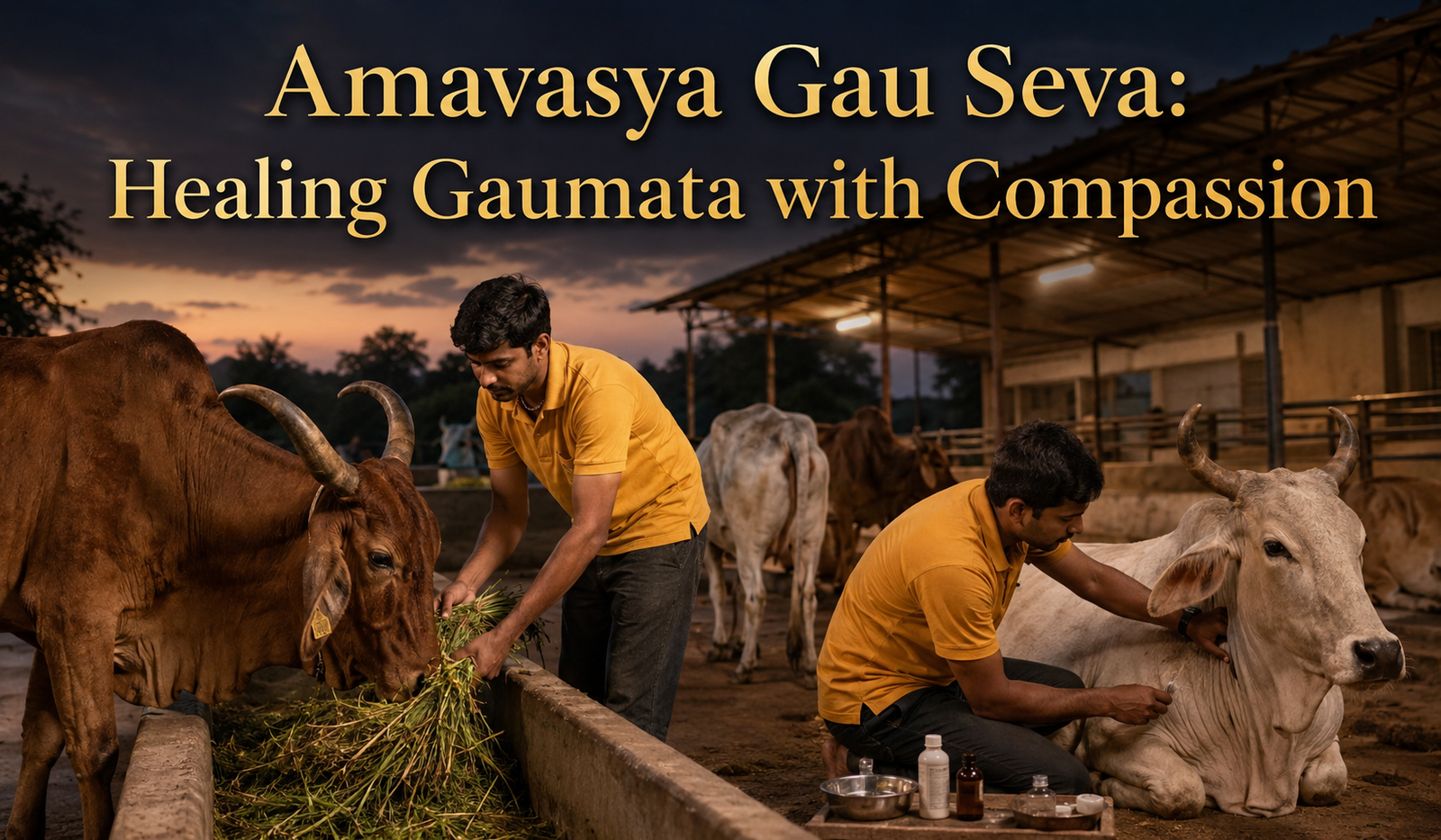 Amavasya Gau Seva: Healing Gaumata with Compassion