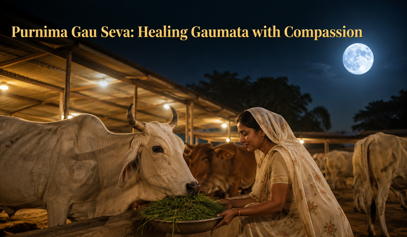 Purnima Gau Seva: Healing Gaumata with Compassion