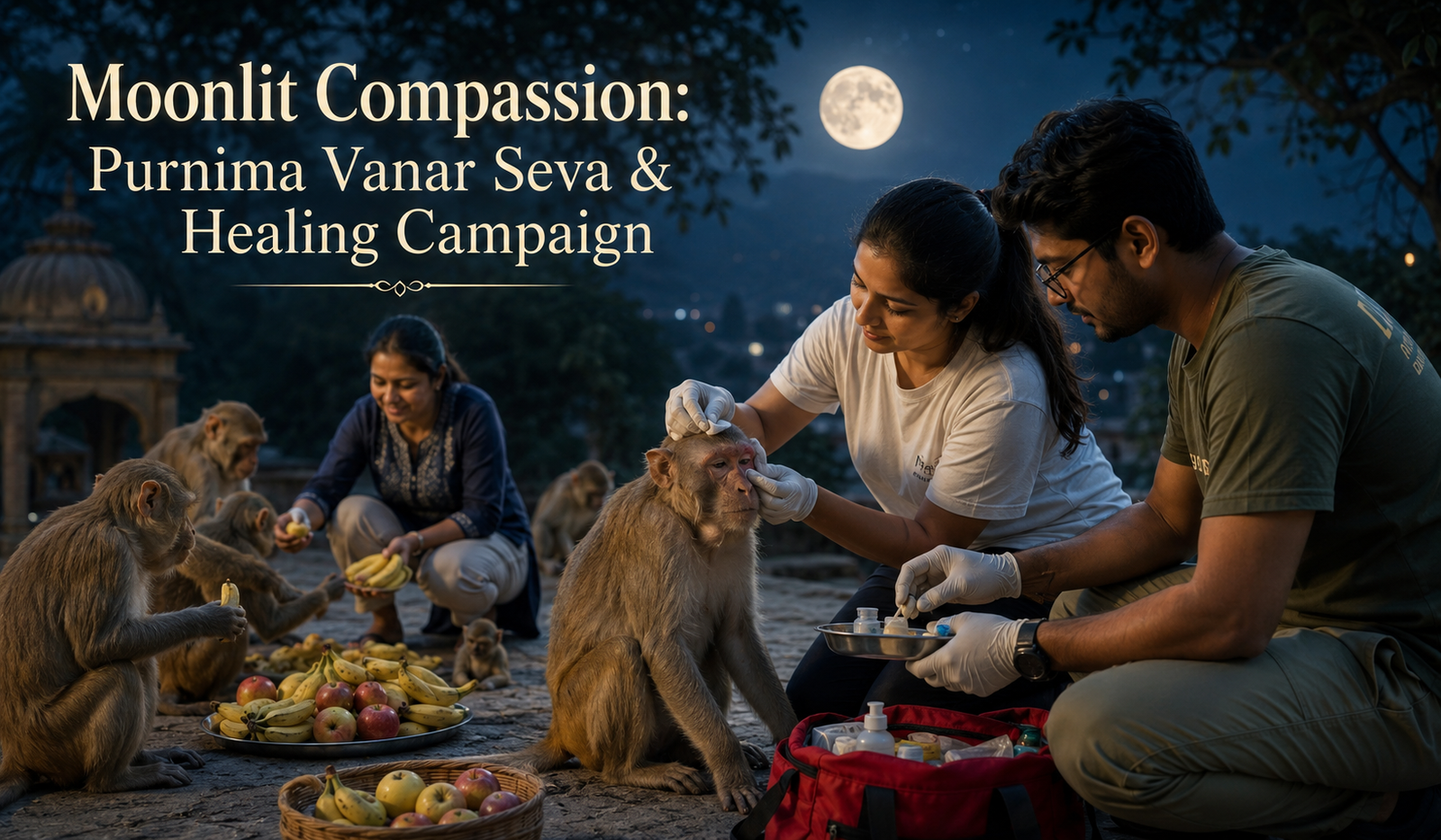Moonlit Compassion: Purnima Vanar Seva and Healing