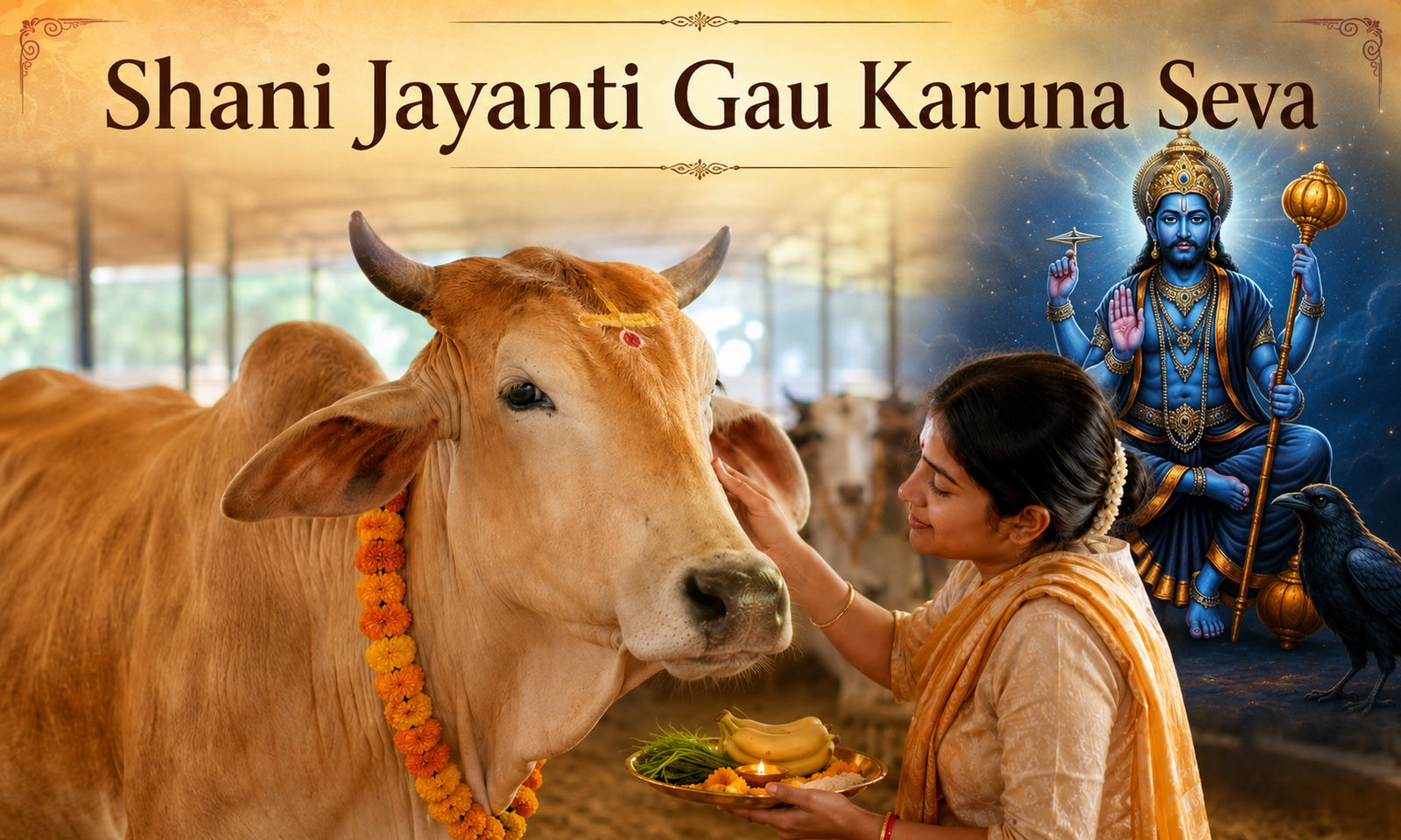 Shani Jayanti Gau Karuna Seva