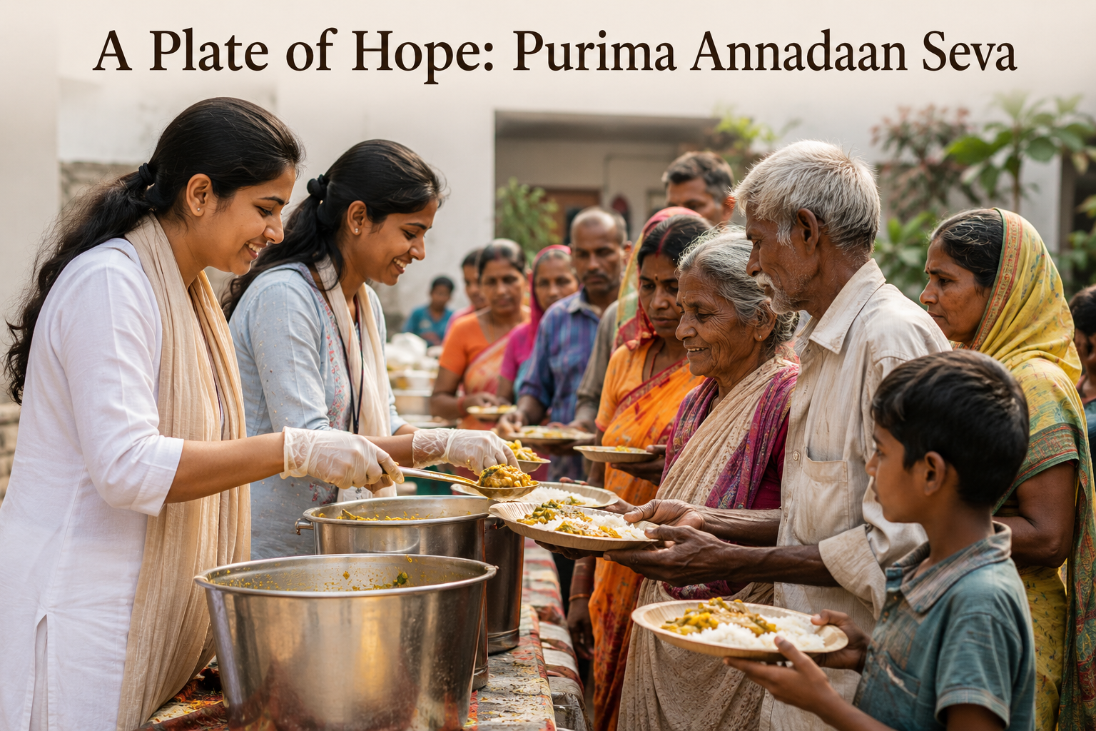 A Plate of Hope: Purima Annadaan Seva