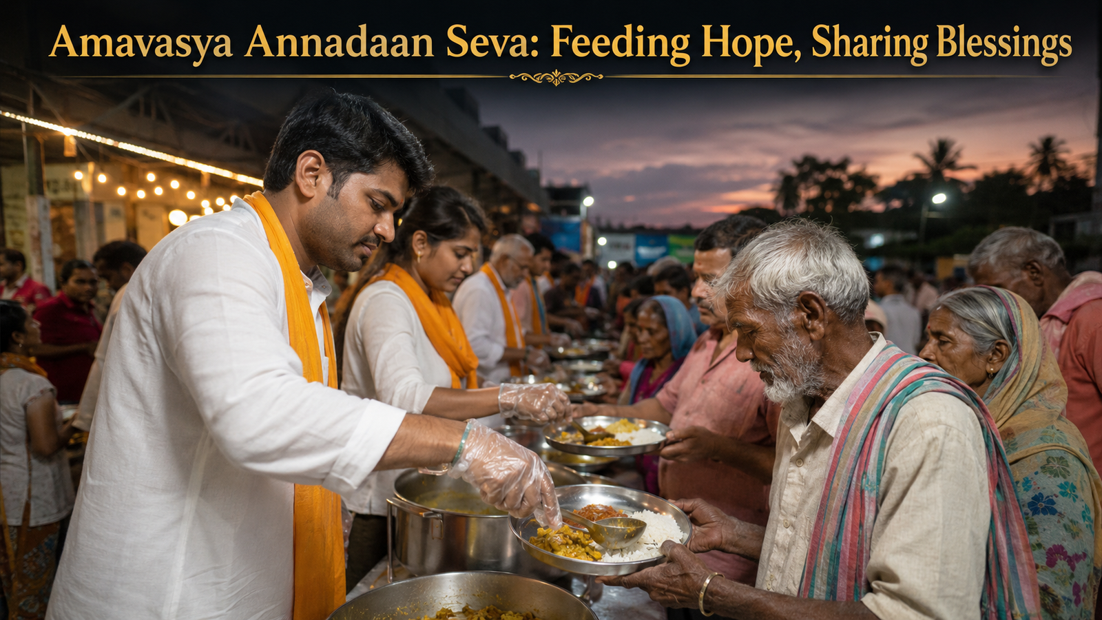 Amavasya Annadaan Seva for Elderly Widow Mothers